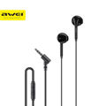 Awei PC-7 Ακουστικά In-ear Handsfree Μαύρο