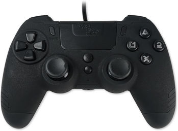STEELPLAY - MetalTech Wired Controller - BLACK / PlayStation 4 