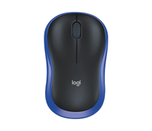 Logitech Cordless Notebook Mouse M185 Black/ Blue