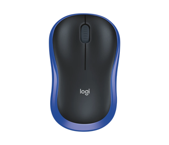 Logitech Cordless Notebook Mouse M185 Black/ Blue
